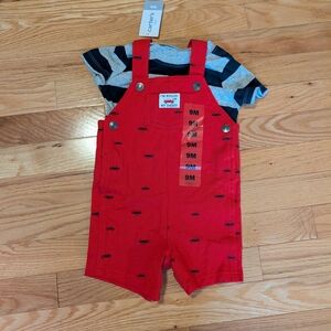 Carter's Red and Blue Kids Matching Set